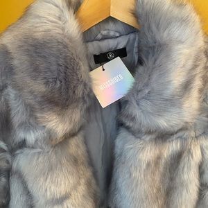 Missguided Faux Fur Coat